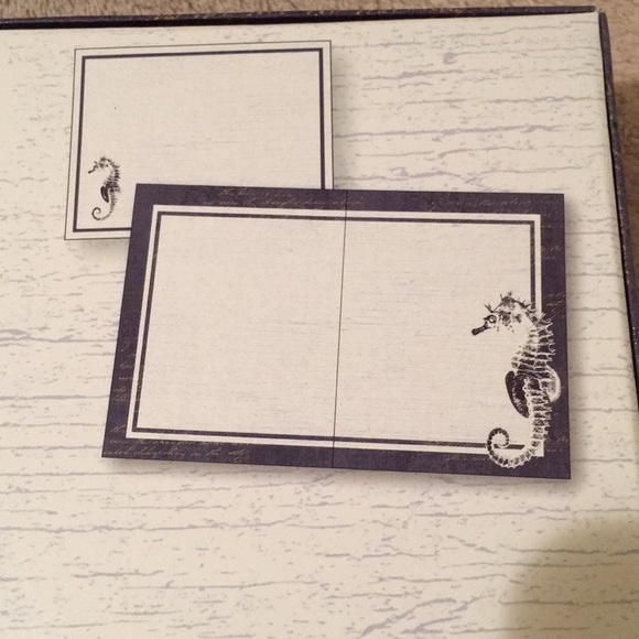 Ocean Treasure Boxed Note Card Set of 13 NWT Lang - Picture 3 of 10